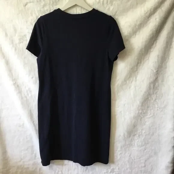 Banana Republic Navy T-Shirt Dress - Picture 6 of 8
